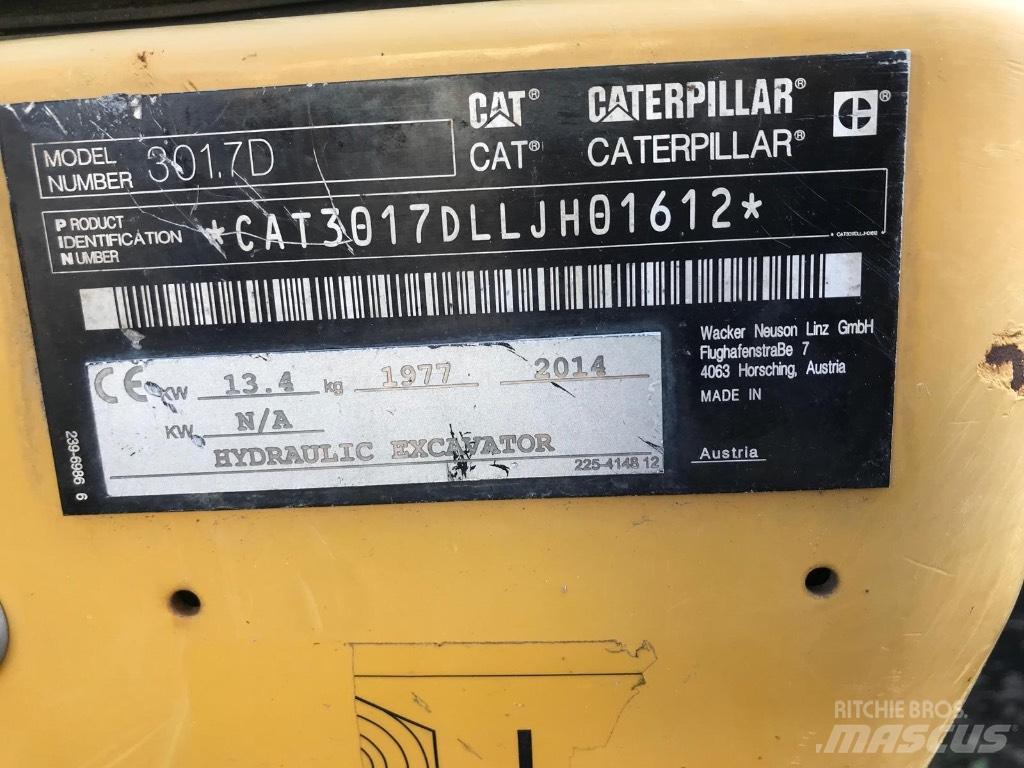 CAT 301.7 D Miniescavatori