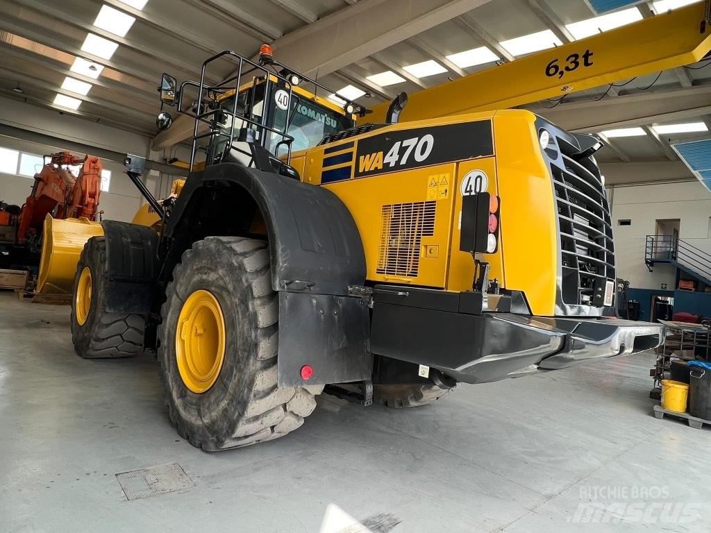 Komatsu Wa470-8 Pale gommate
