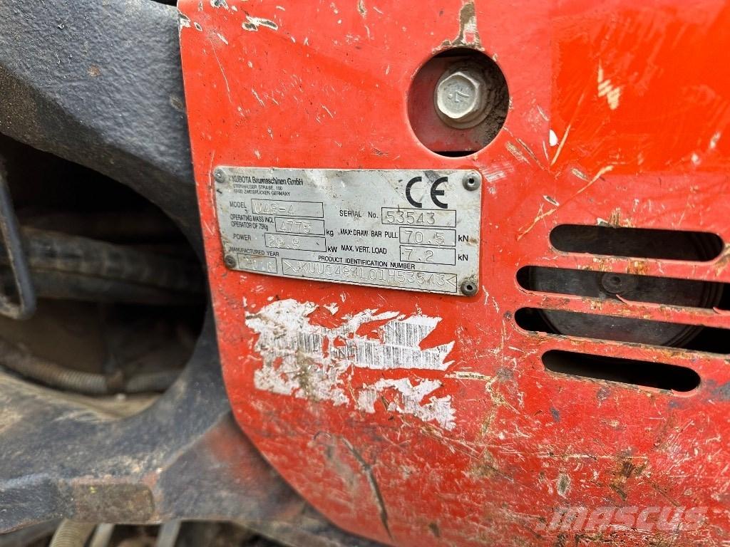 Kubota KX 048-4 Miniescavatori