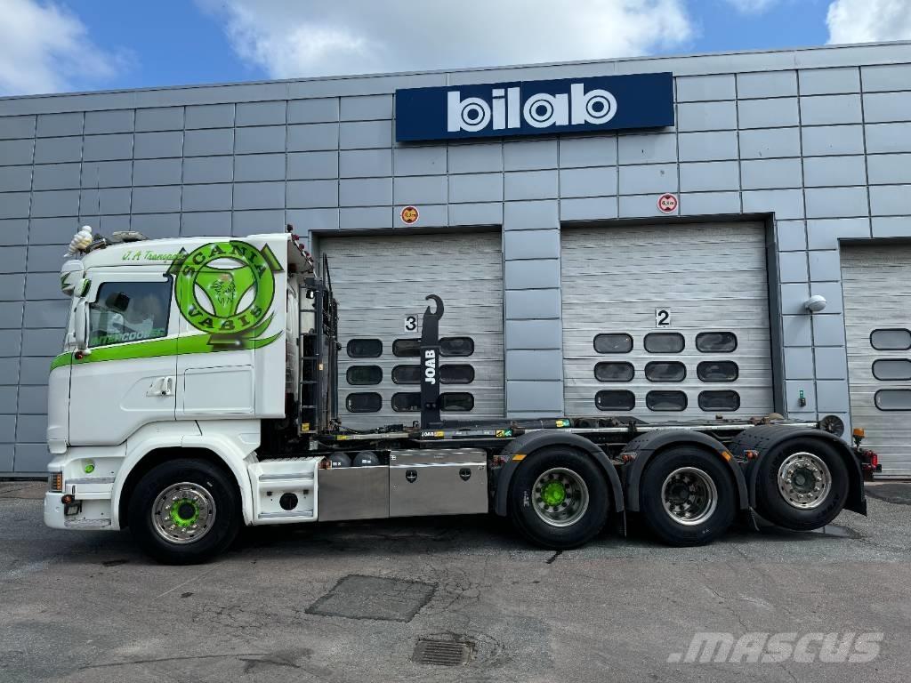 Scania R 520 LB8x4*4 Camion con gancio di sollevamento