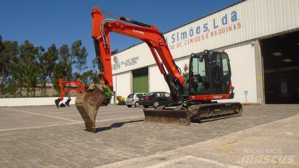 Kubota KX 080-4 Escavatori medi 7t - 12t