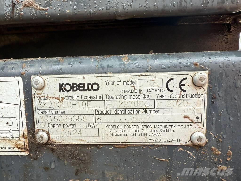 Kobelco SK 210 LC-10 Escavatori cingolati