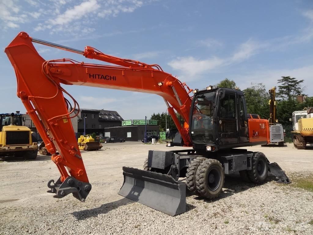 Hitachi ZX 160 W Escavatori gommati