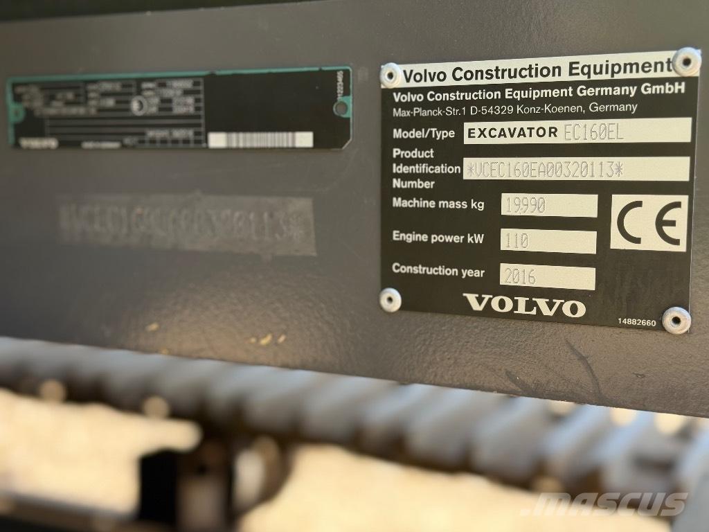 Volvo EC 160 EL Escavatori cingolati