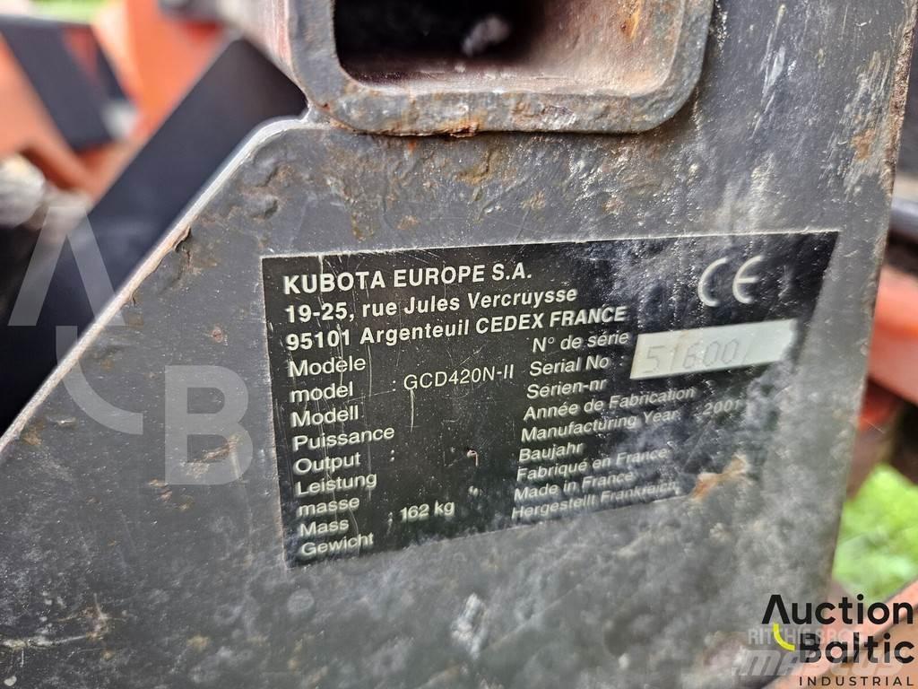 Kubota GCD420N-II Trattorini tagliaerba