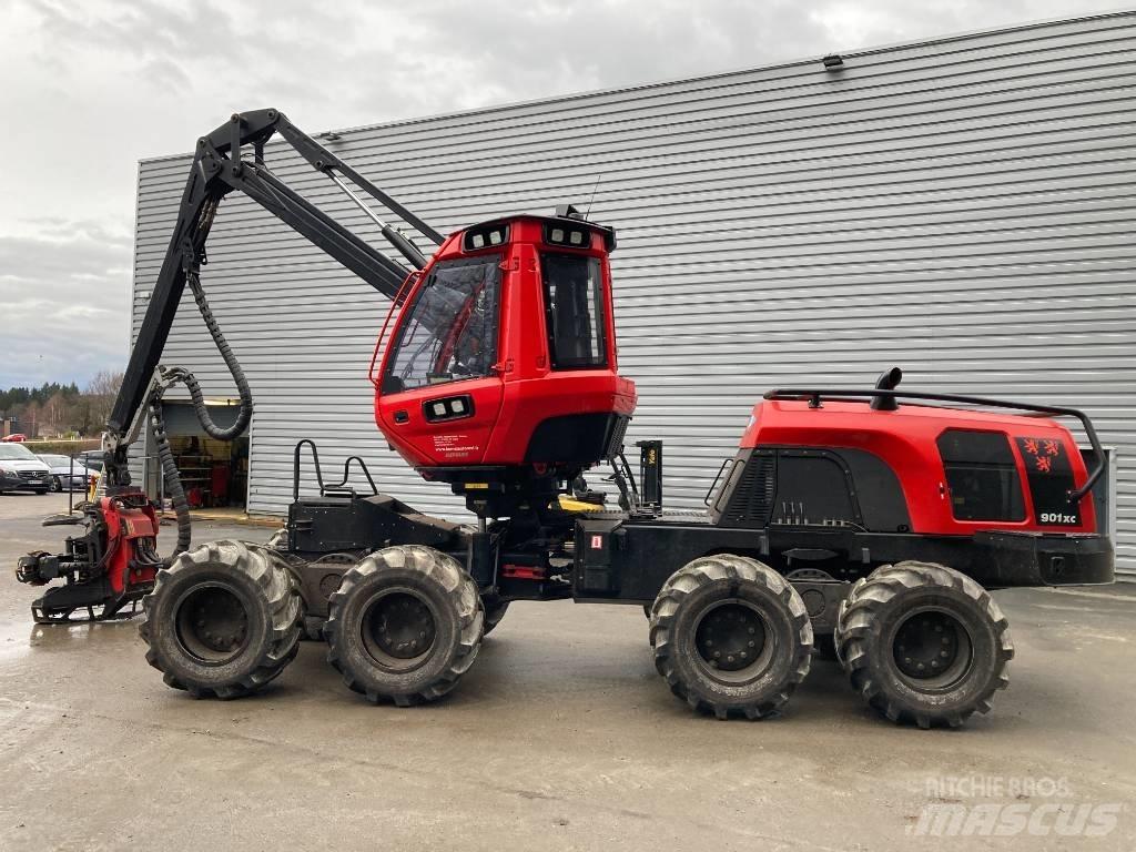 Komatsu 901 XC Abbattitrici, Disboscatrici