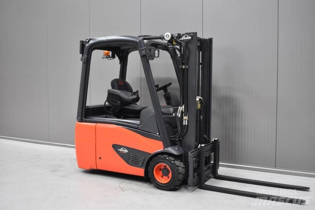 Linde E 18 - 02 Carrelli elevatori elettrici