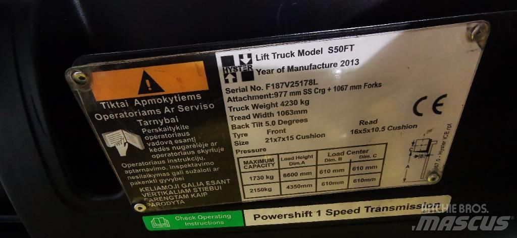 Hyster H 2.5 FT LPG Carrelli elevatori GPL