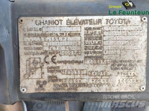 Toyota 02-7 FG A 50 Carrelli elevatori GPL