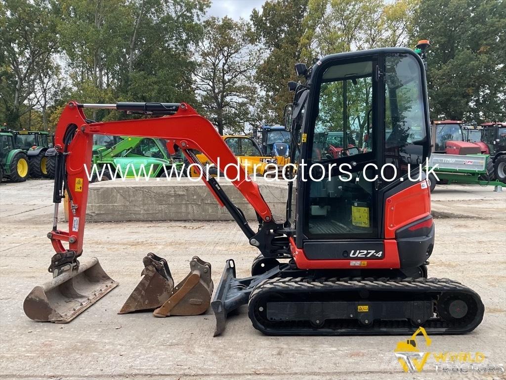Kubota U 27-4 Miniescavatori