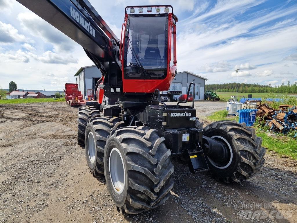 Komatsu 931 XC Abbattitrici, Disboscatrici