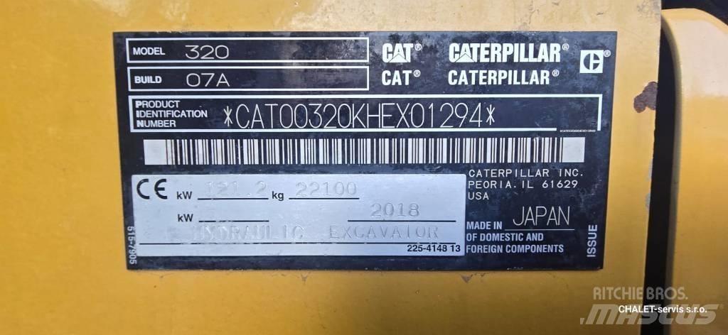 CAT 320 Escavatori cingolati