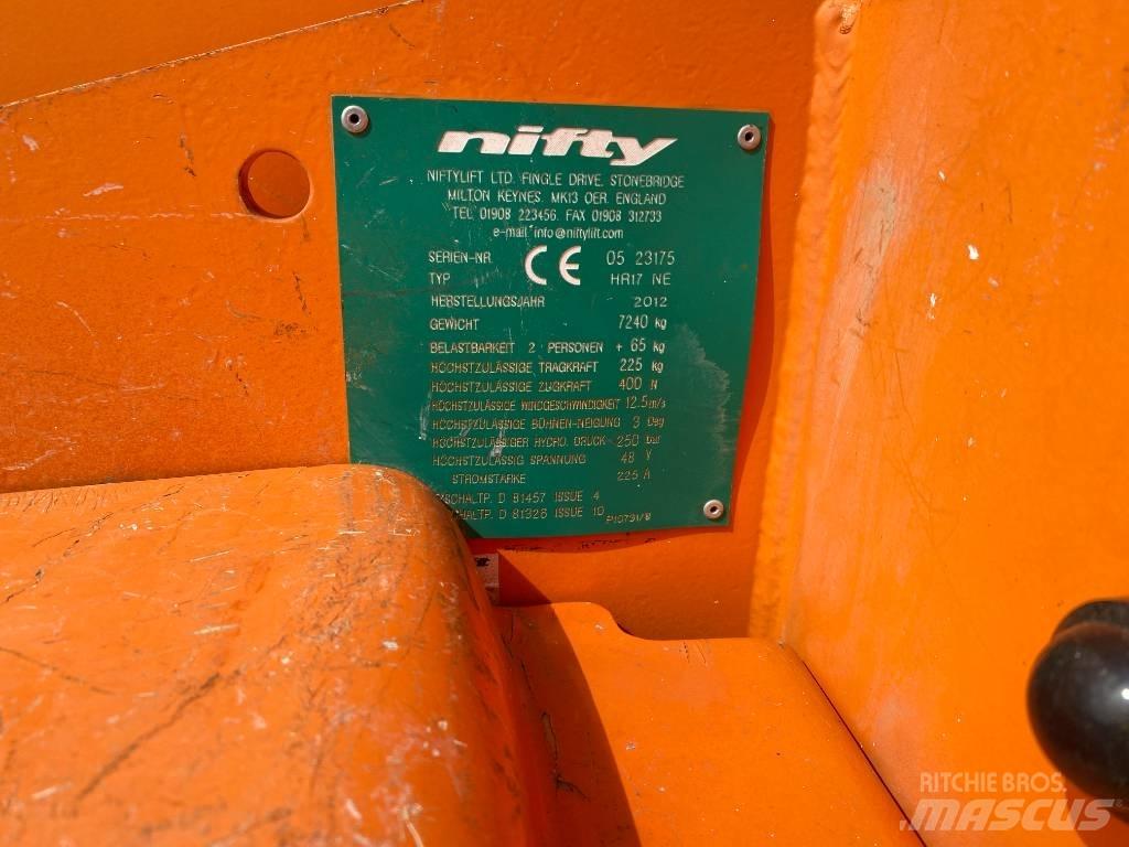 Niftylift HR 17NE Piattaforme a braccio articolato
