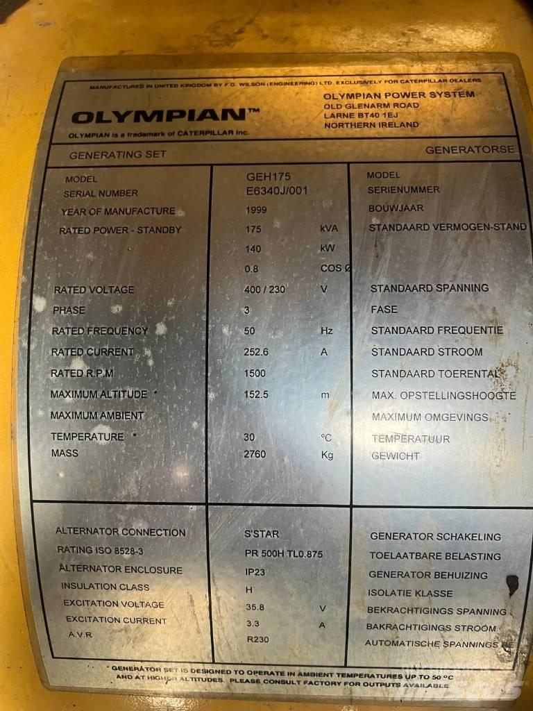 Olympian GEH 175 Generatori diesel