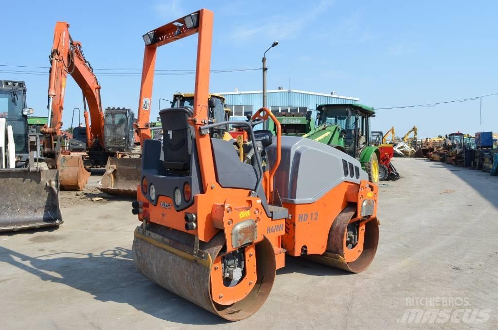 Hamm HD 12 VV Rulli a doppio tamburo