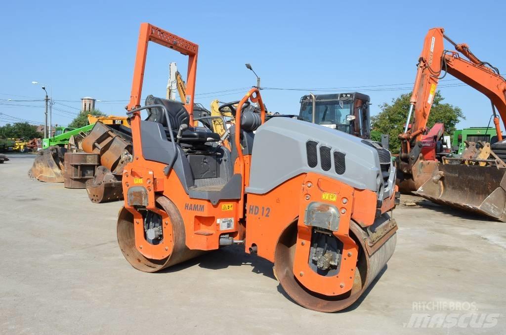 Hamm HD 12 VV Rulli a doppio tamburo