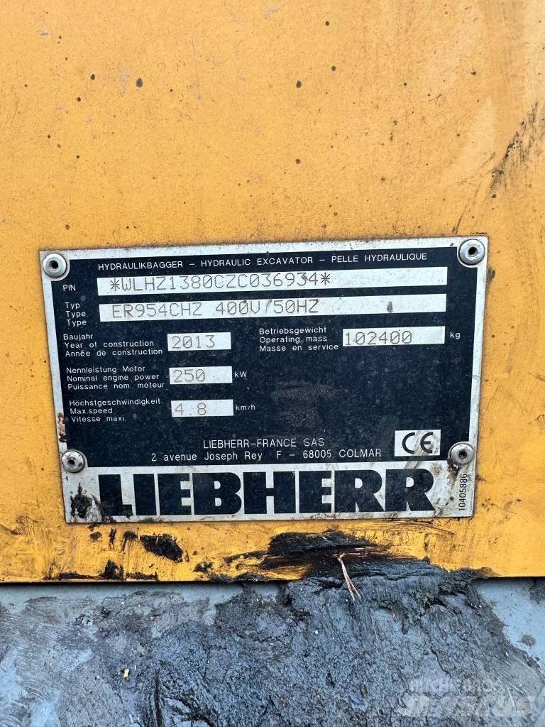 Liebherr ER 954C Movimentazione rifiuti