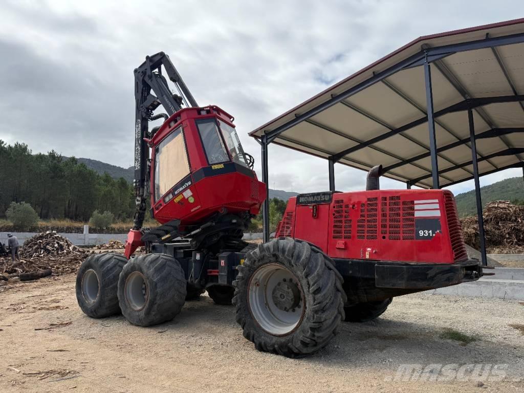 Komatsu 931.1 Abbattitrici, Disboscatrici