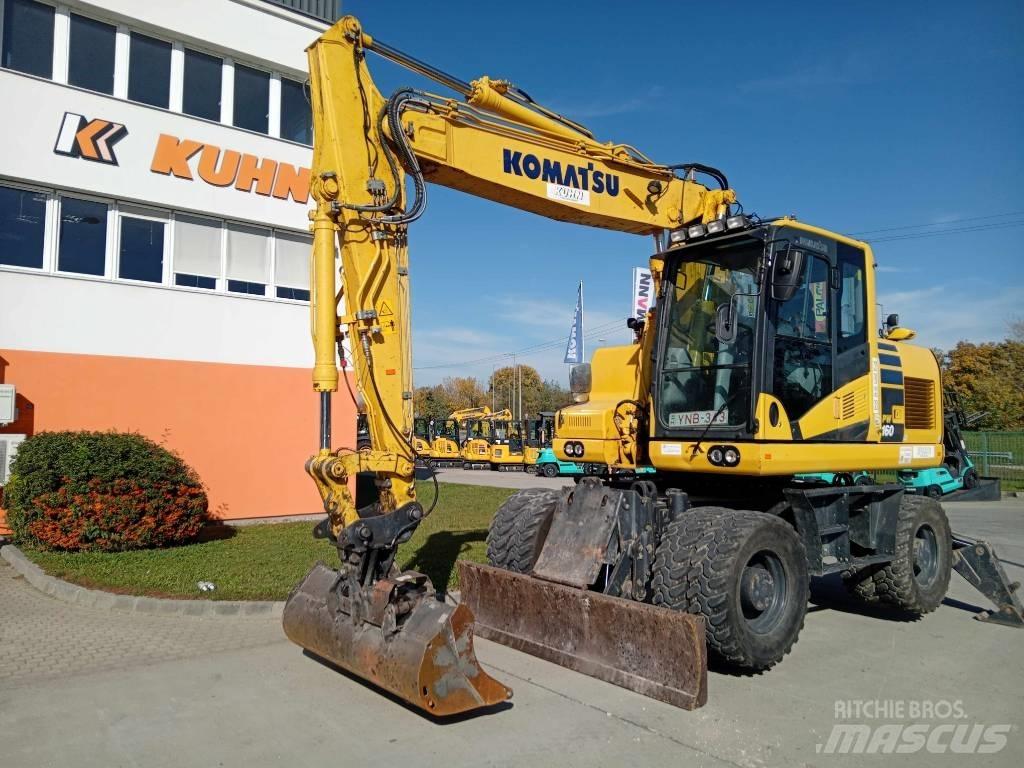 Komatsu PW 160-11 Escavatori gommati