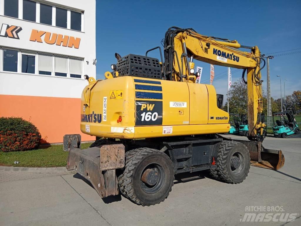 Komatsu PW 160-11 Escavatori gommati