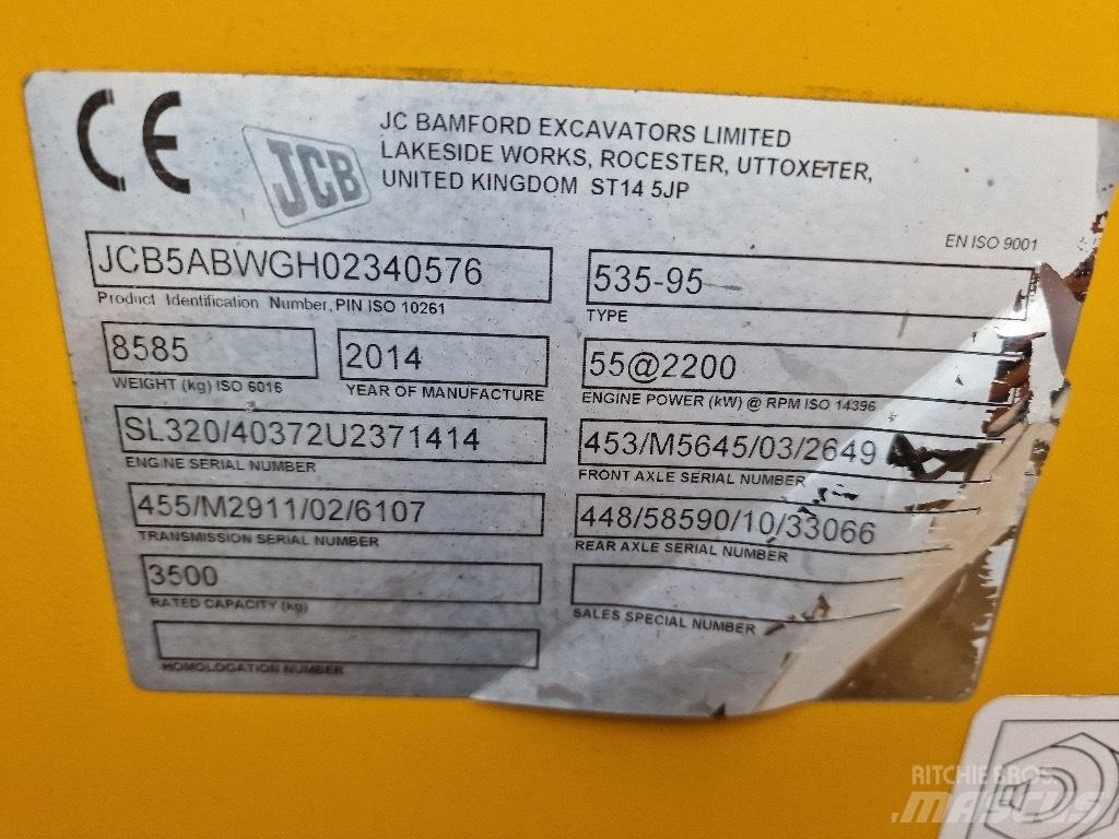 JCB 2014 JCB 535-95 Sollevatori telescopici