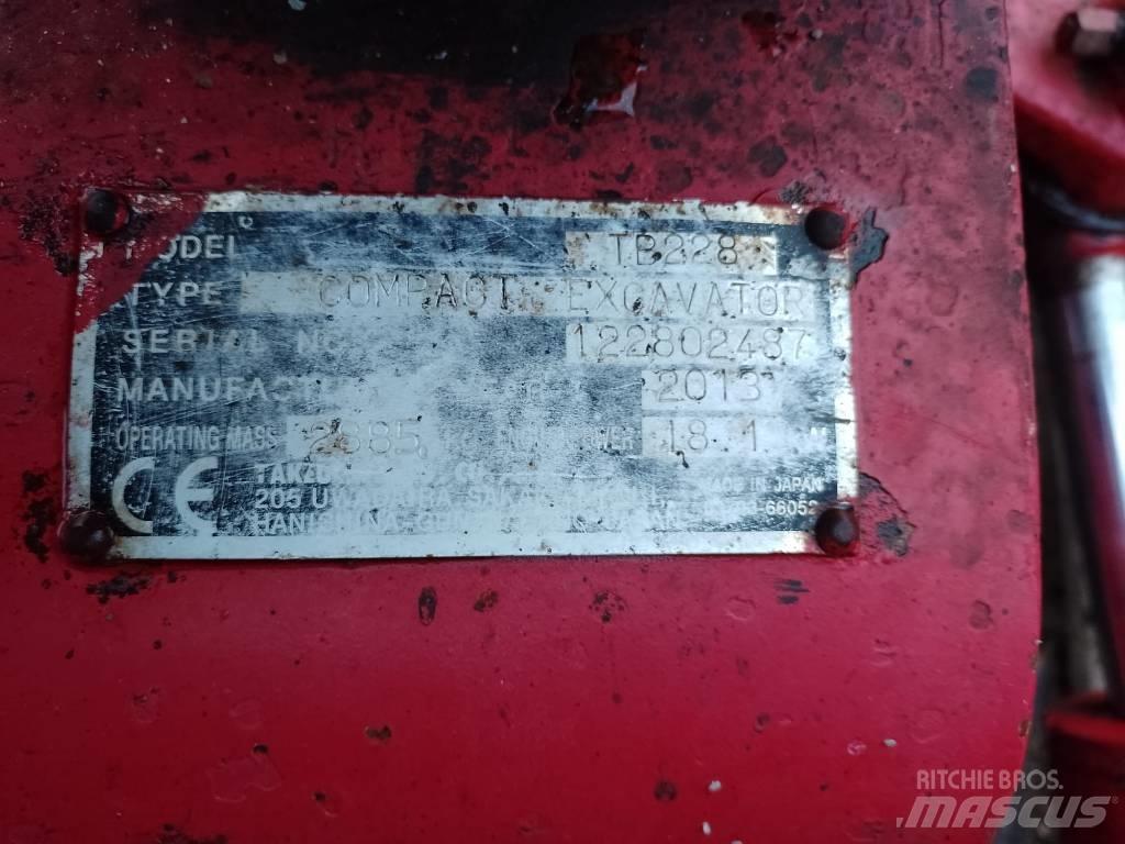 Takeuchi TB228 Miniescavatori