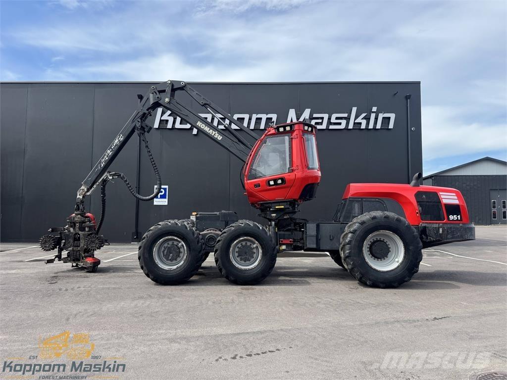 Komatsu 951 Abbattitrici, Disboscatrici