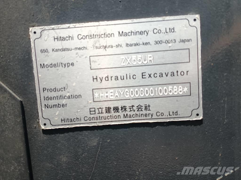 Hitachi 55 Miniescavatori