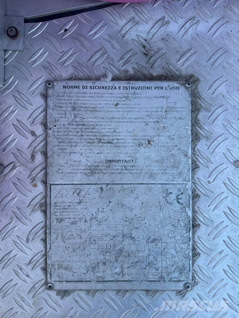 Multitel MX 250 Piattaforme autocarrate