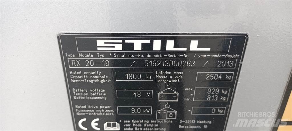 Still RX20-18 Carrelli elevatori elettrici