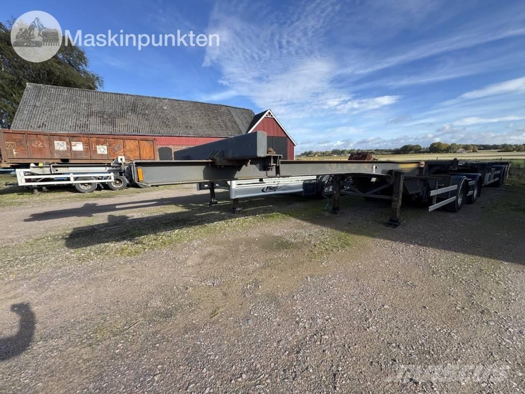 KT Tjörn Linktrailer Semirimorchi portacontainer