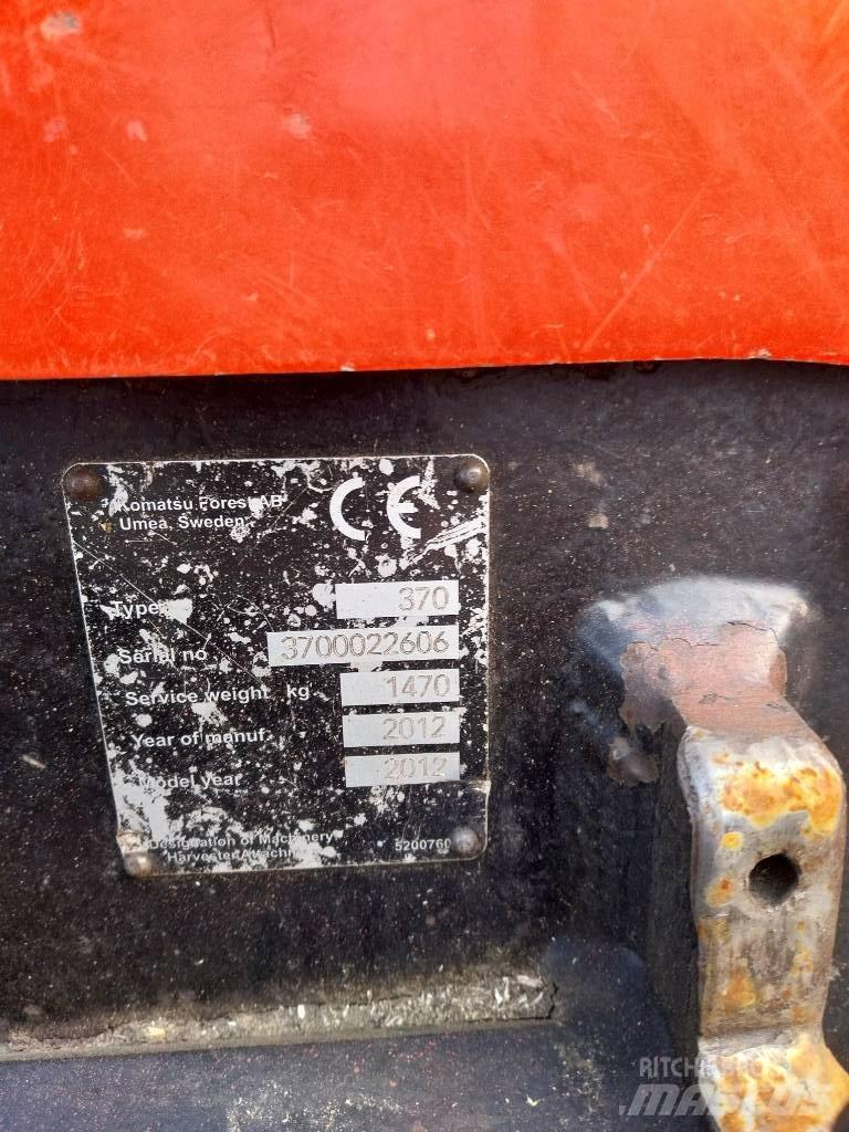Komatsu 941.1 Abbattitrici, Disboscatrici