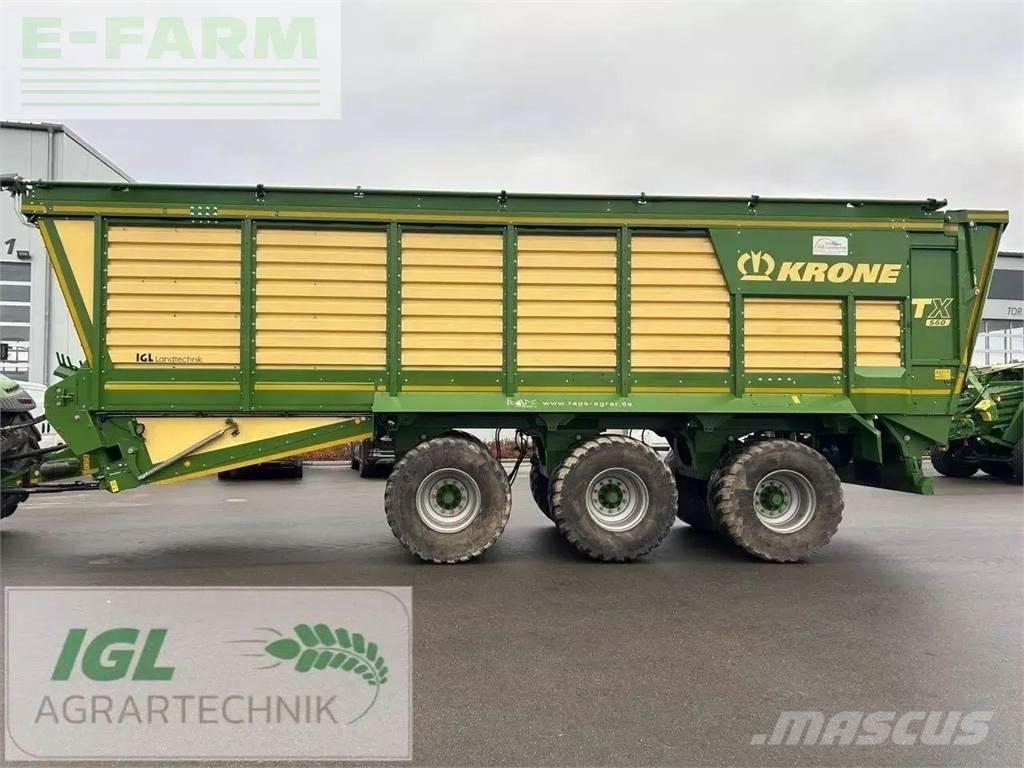 Krone tx 560 Carri per la granella
