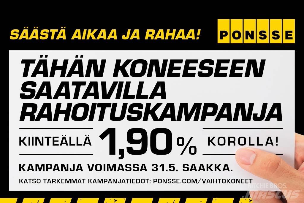 Ponsse Ergo AF Abbattitrici, Disboscatrici
