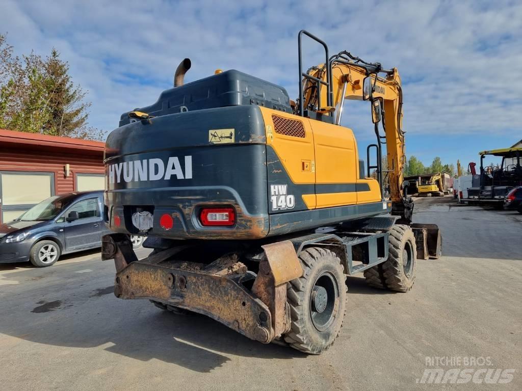 Hyundai HW 140 Escavatori gommati