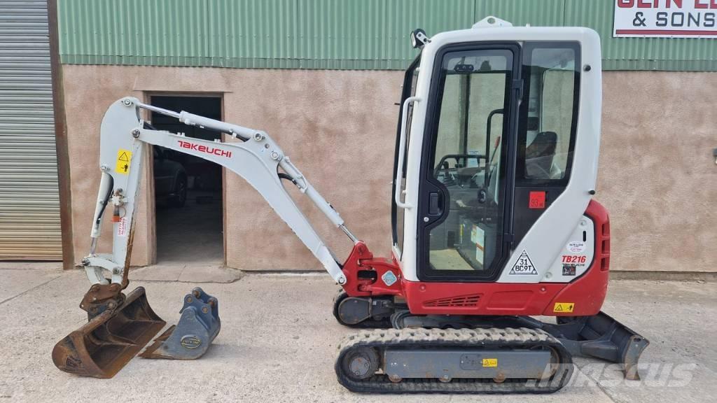 Takeuchi TB 216 A Miniescavatori