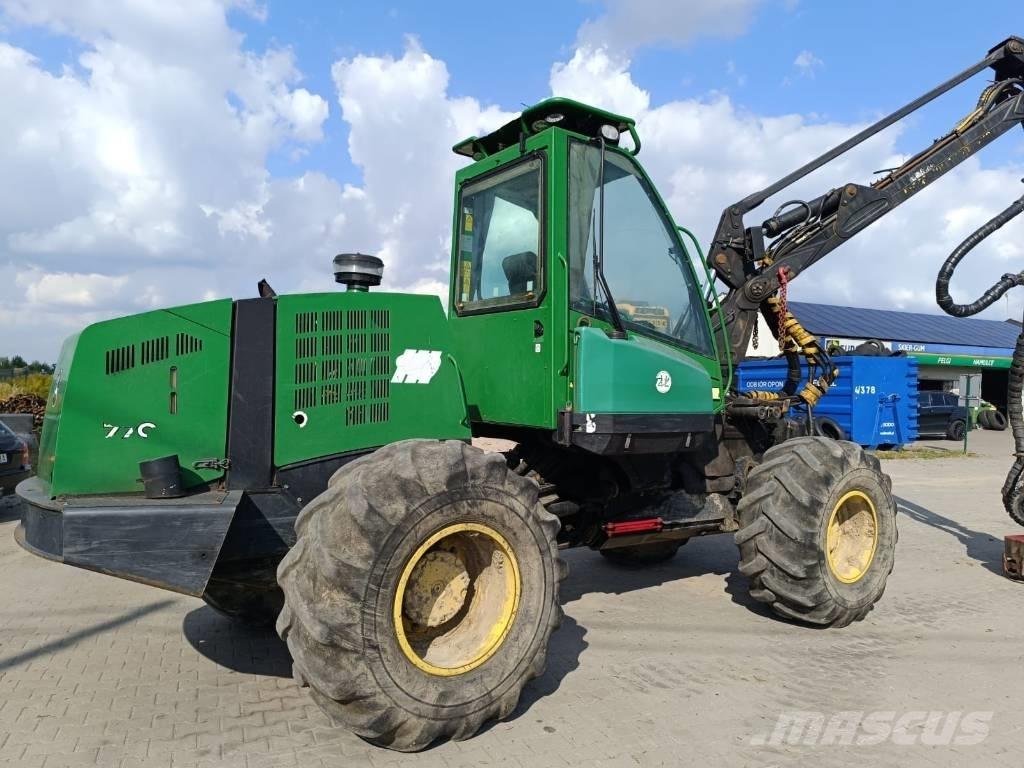 John Deere 770 D Abbattitrici, Disboscatrici