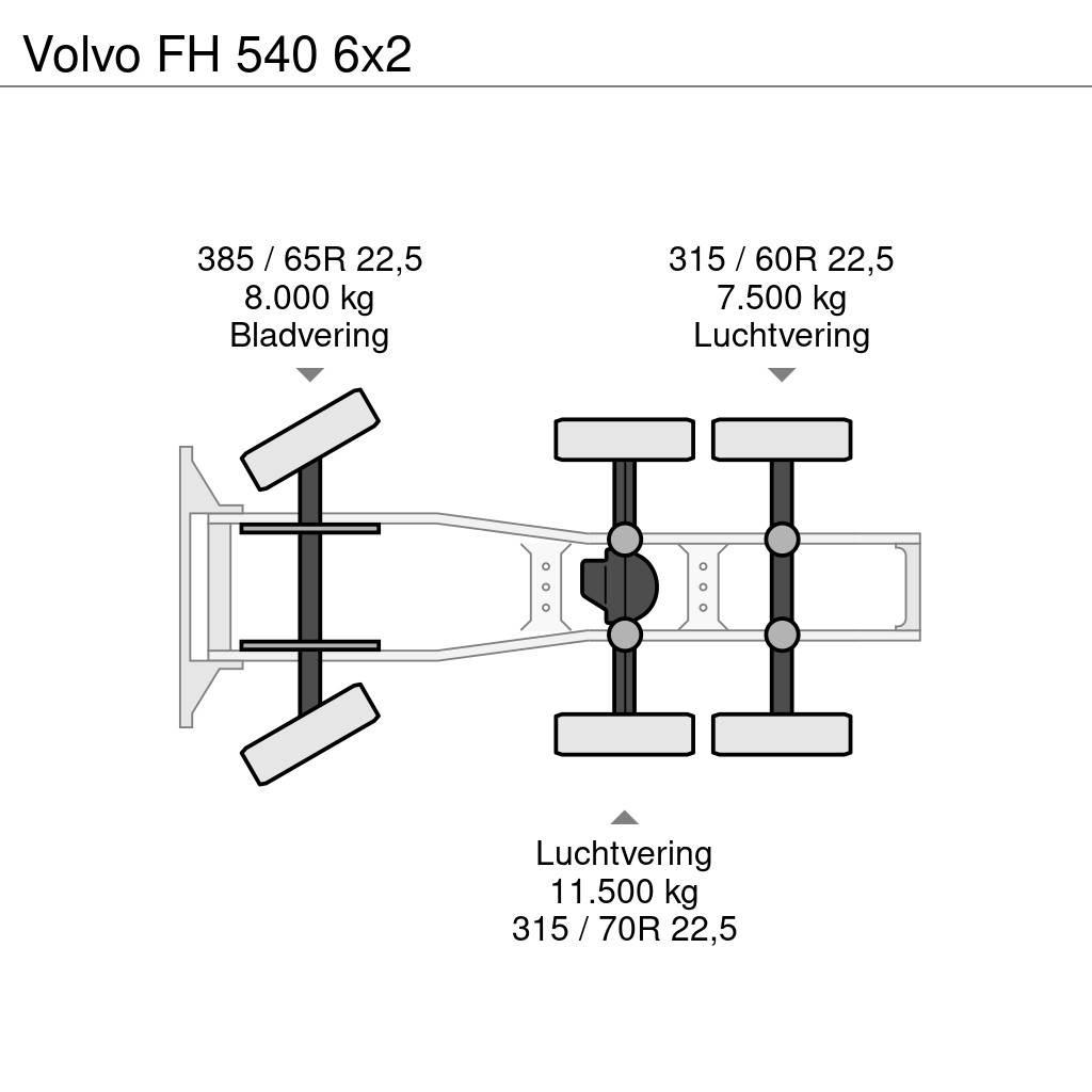 Volvo FH 540 6x2 Motrici e Trattori Stradali
