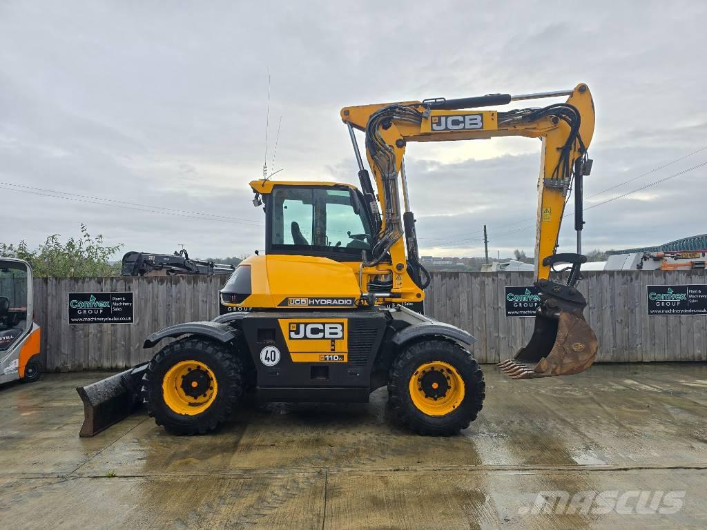JCB Hydradig HD110 W Escavatori gommati