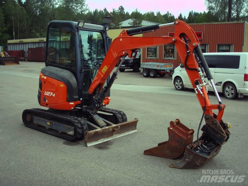 Kubota U 27-4 Miniescavatori