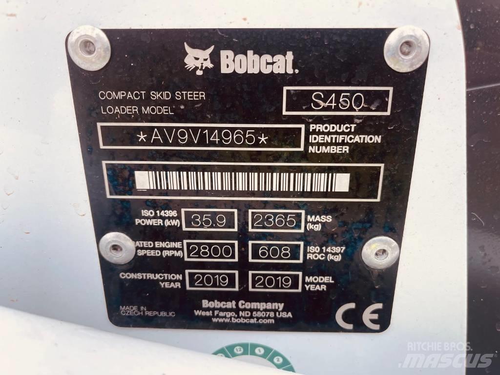 Bobcat S 450 Mini Pale Gommate