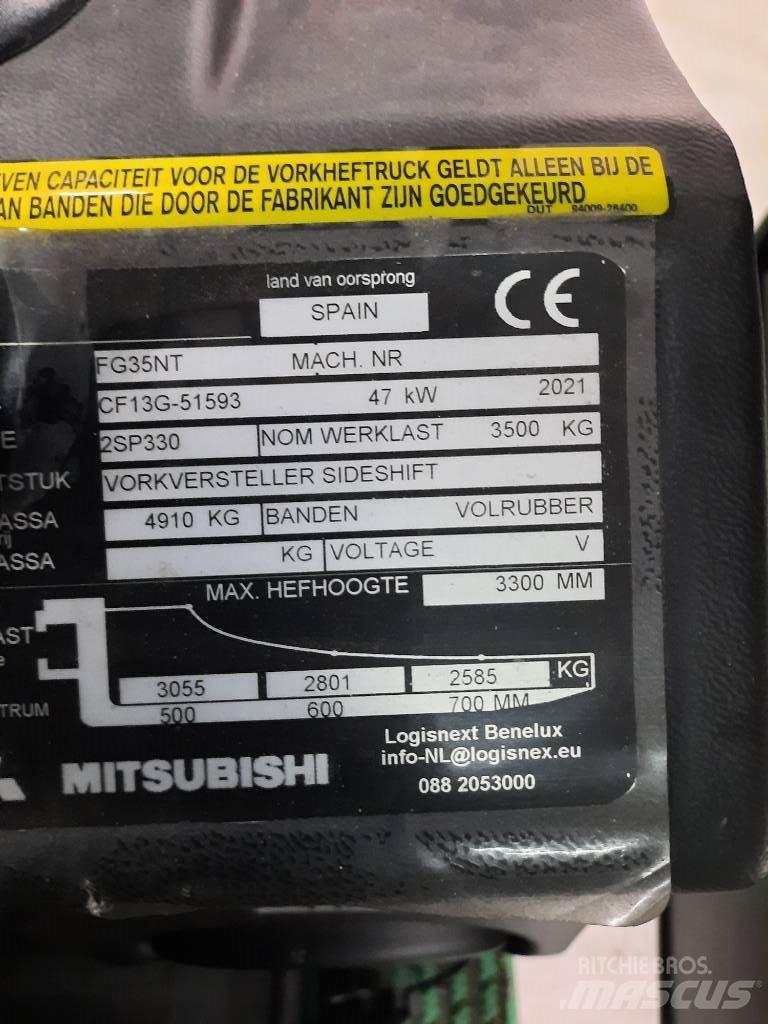 Mitsubishi FG35NT Carrelli elevatori GPL