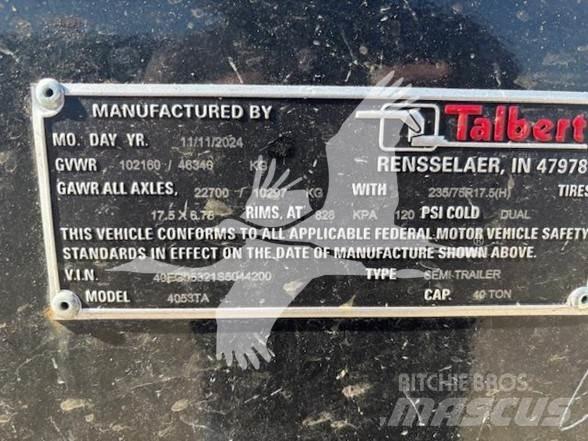 Talbert 4053TA Semirimorchi Ribassati