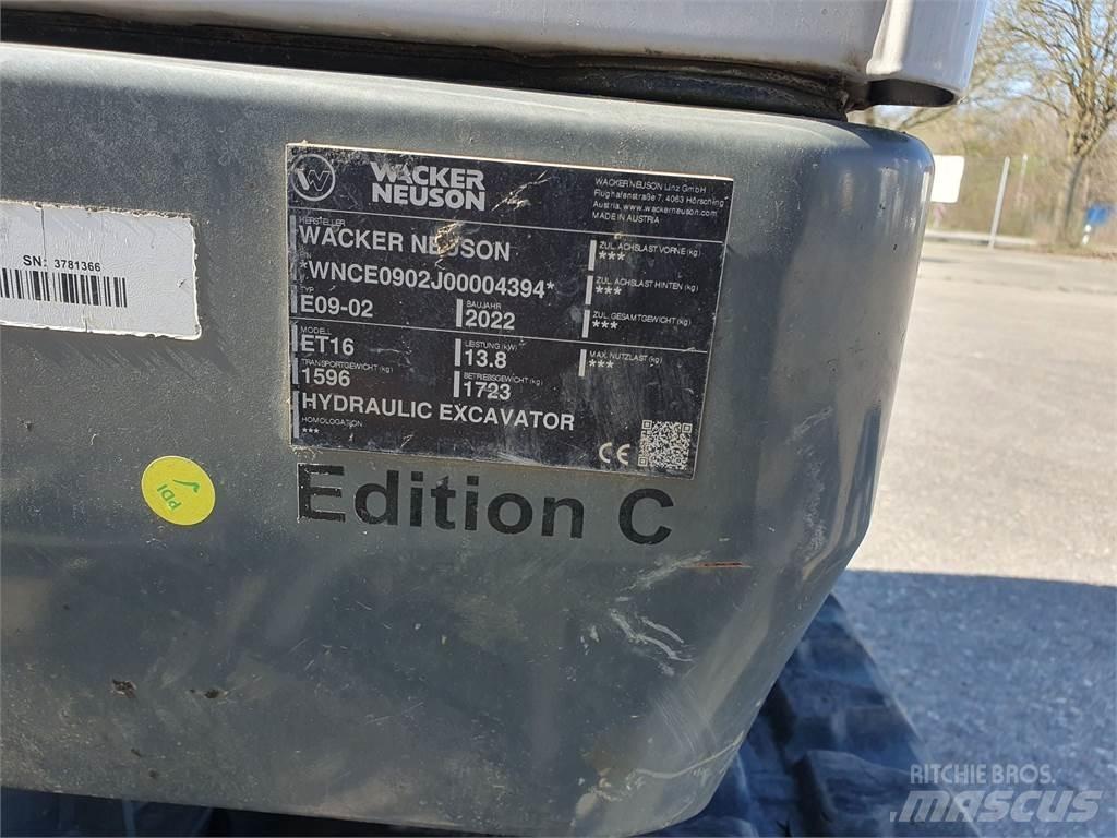 Wacker Neuson ET16 Escavatori cingolati