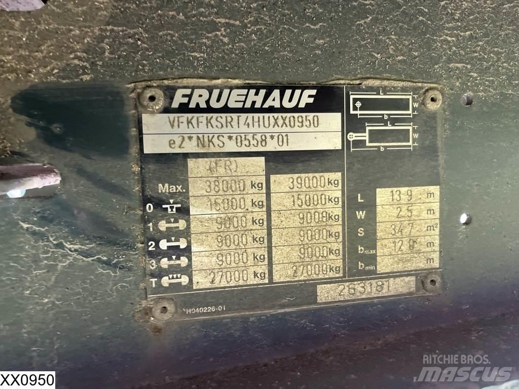 Fruehauf Tautliner Semirimorchi tautliner