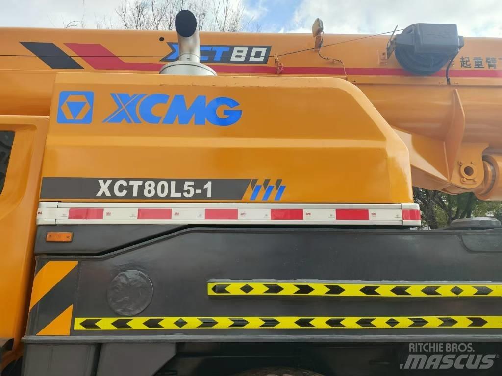 XCMG XCT80L5 Paranchi, argani e sollevatori di materiale