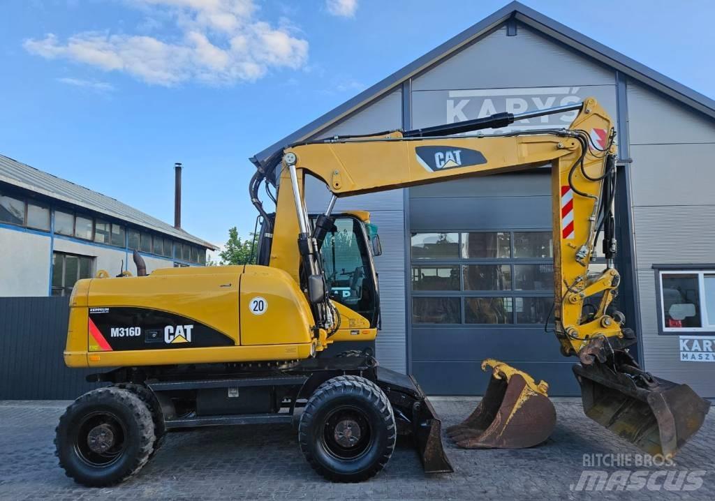 CAT 316D Escavatori gommati