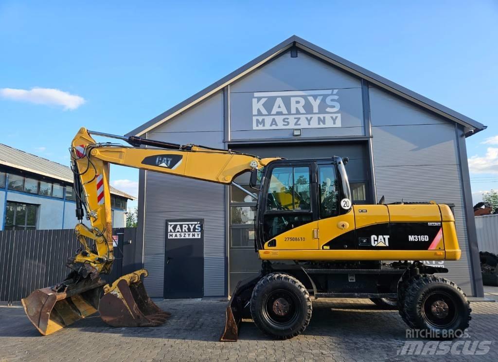 CAT 316D Escavatori gommati
