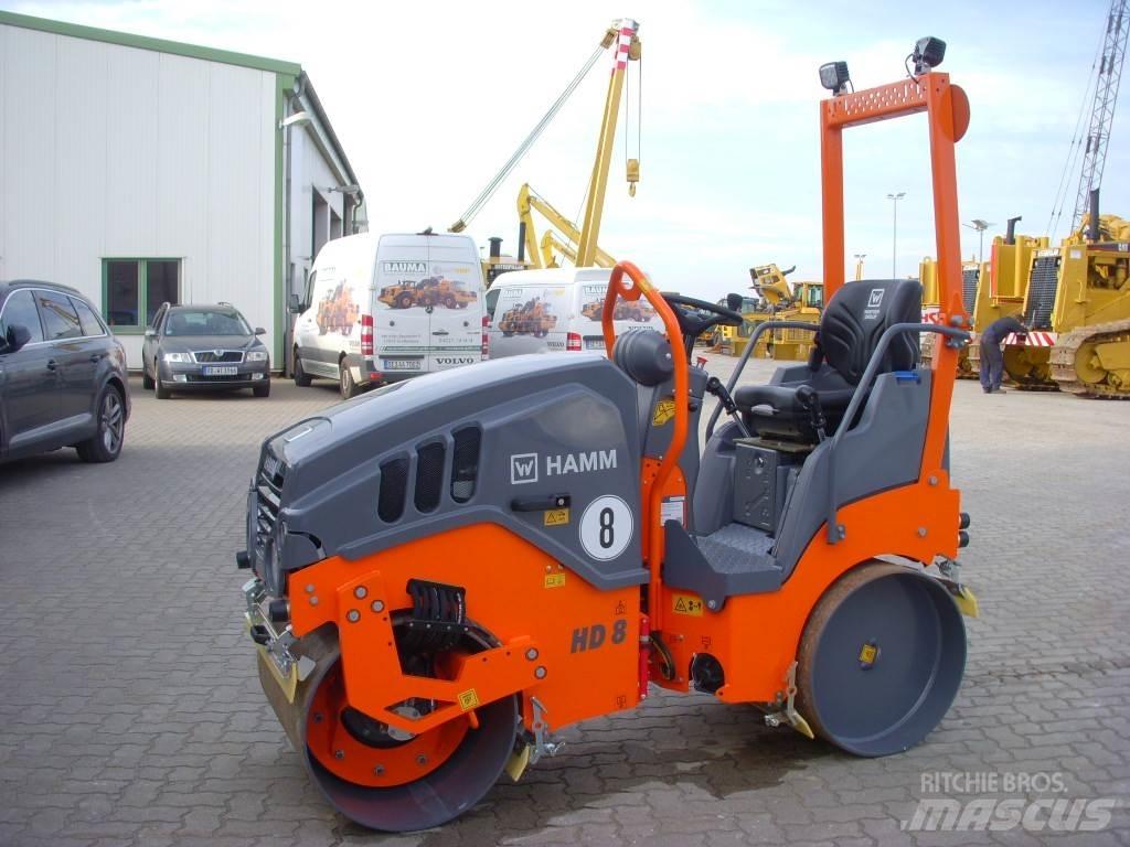 Hamm HD 8 VV Rulli a doppio tamburo