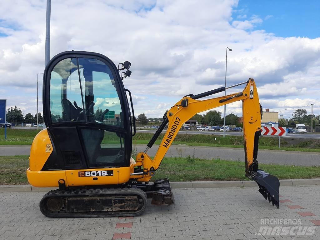 JCB 8018 CTS Miniescavatori